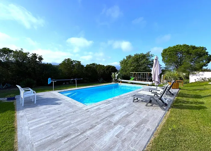 Rundinelle-piscine Privee- Clim-wifi-plage A Pieds *